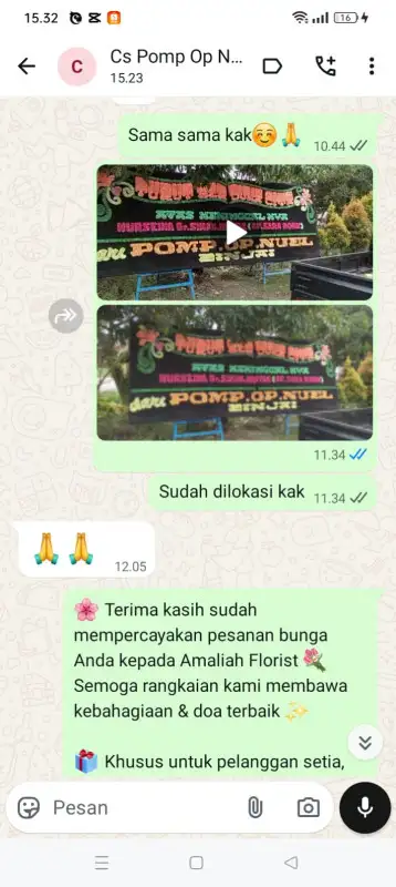 Testimonial Papan duka LAHAT