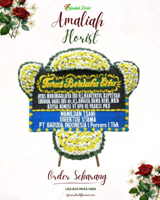 Papan Bunga Duka di LAHAT
