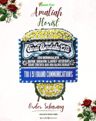 Papan Bunga Duka di LAHAT
